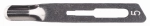 Dłutka Podologiczne First Blade nr 5 - 50 szt.   