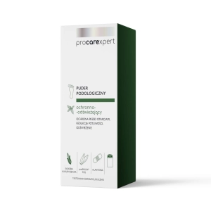 ProCareXpert Puder podologiczny ochronno-odświeżający – 140 g