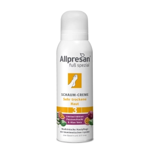 Allpresan Pedicare 3 – Krem w piance do stóp o zapachu marakui i aloesu z 10% mocznikiem