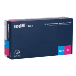 Rękawice nitrylowe ZARYS  easyCARE niebieskie M 100 szt.