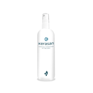 Kerasan Hornhaut Erweicher Mit 18 % Urea 200 ml -  Profesjonalny płyn do zmiękczania zrogowaciałego naskórka