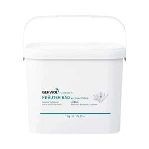 GEHWOL FUSSKRAFT KRÄUTERBAD sól ziołowa do kąpieli stóp  pojemnik 5 kg