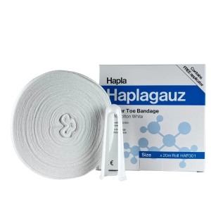 HAPLA Haplagauz- 100% Bawełniany Bandaż "rurkowy" Rozmiar 00 - małe palce u rąk i stóp
