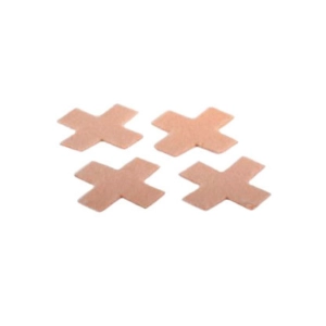 HAPLA Cut Pads - Odciążenia włókninowe 4cm x 4cm "krzyżyk" 4 szt.