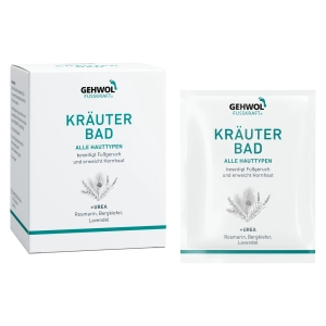 GEHWOL Fusskraft Kräuterbad - Sól ziołowa do kąpieli stóp 10x20g